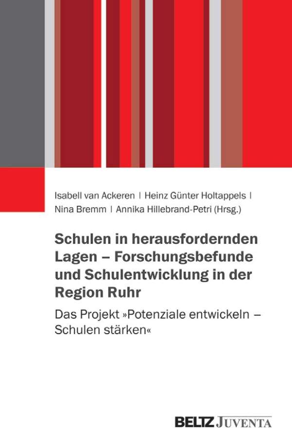 Buchcover des Buches  Schulen in herausfordernden Lagen – Forschungsbefunde und Schulentwicklung in der Region Ruhr (2020)